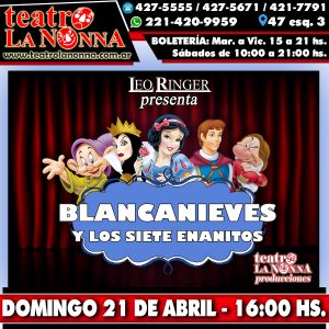 BLANCANIEVES @ La Plata | Buenos Aires | Argentina
