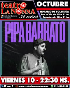 PIPA BARBATO @ La Plata | Buenos Aires | Argentina
