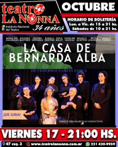 LA CASA DE BERNARDA ALBA @ La Plata | Buenos Aires | Argentina