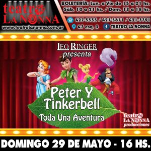 PETER Y TINKERBELL @ La Plata | Buenos Aires | Argentina