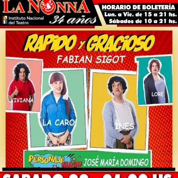 FABIAN SIGOT: RAPIDO Y GRACIOSO