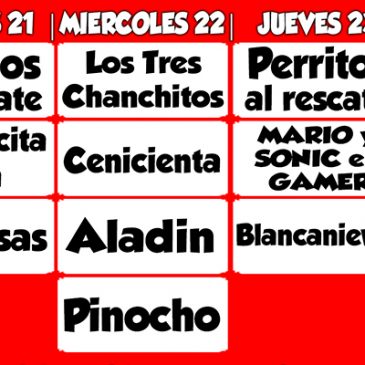 VACACIONES 2026 – SEMANA 1