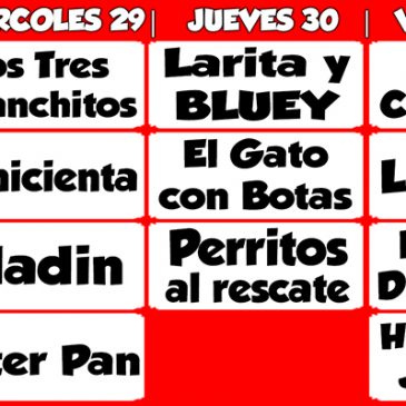 VACACIONES 2026 – SEMANA 2